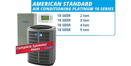 American Standard Platinum 18 Series Units